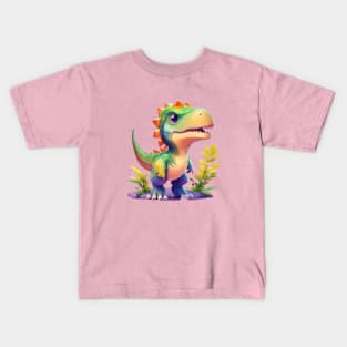 Cute Dinosaur Kids T-Shirt